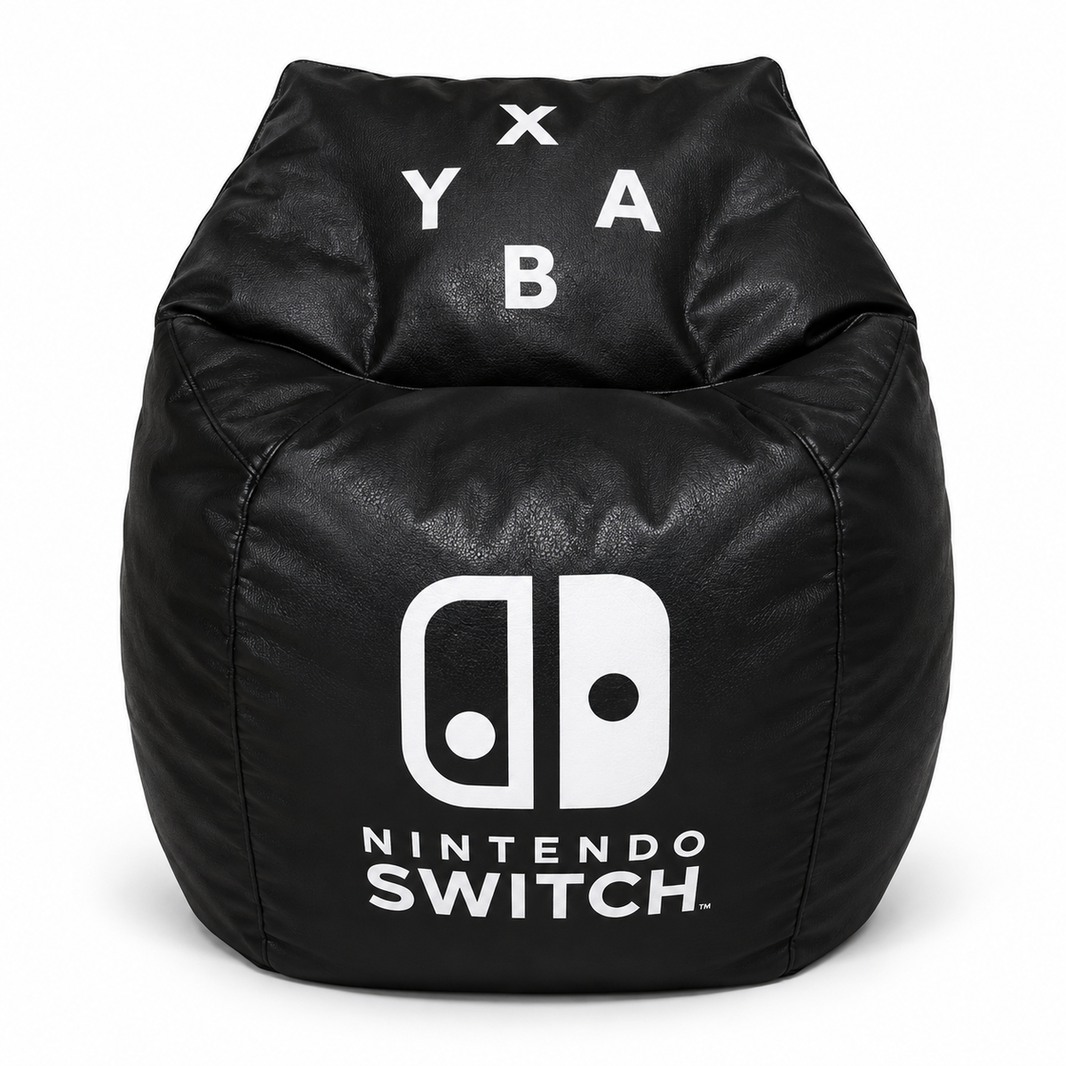 Puf XL temático Nintendo Switch con cojín estampado